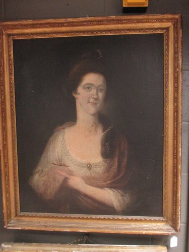 Lot 288 - A 19th century English school portrait of a...