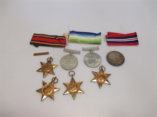 Lot 120 - A group of four WWII meals to K G Wallace...