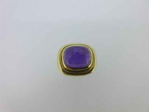 Lot 442 - Tiffany - An amethyst cocktail ring designed by Paloma Picasso