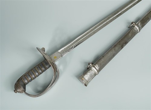 Lot 259 - A Victorian 1822 officer's sword for the King's Royal Rifle Corp