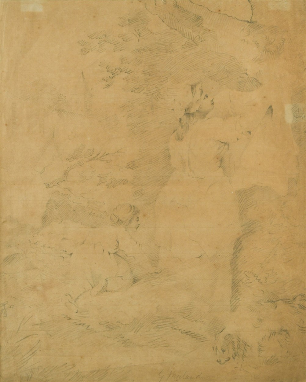 Lot 303 - George Morland (British, 1763-1804), Mother...