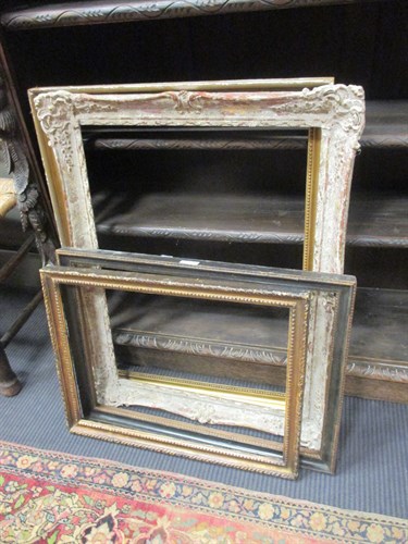 Lot 368 - An 18th Century carved gilt-wood picture frame...