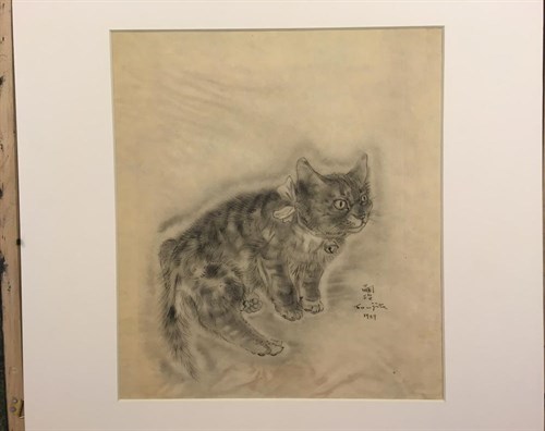 Lot 221 - Leonard Tsuguharu Foujita (Japanese/French, 1886-1968)
