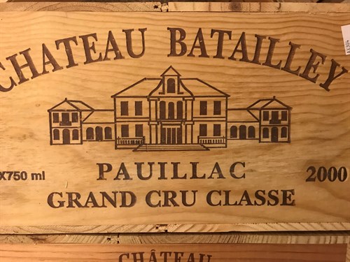 Lot 2 - Chateau Batailley, Pauillac 5eme Cru 2000, 12...