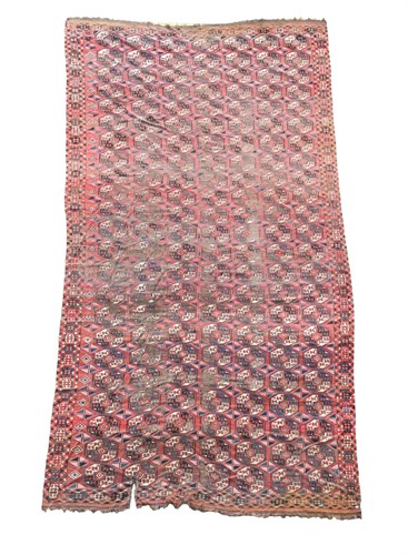 Lot 475 - A large Turkoman carpet