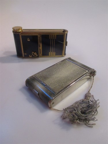 Lot 161 - Silver pierced belt buckle, cocktail watch,...