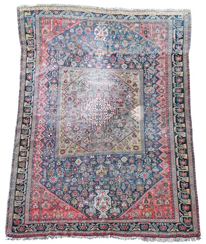 Lot 474 - A Qashqai carpet
