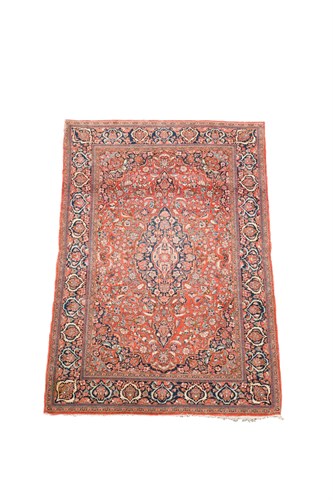 Lot 477 - A Kashan Rug