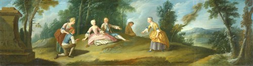 Lot 101 - French School, 18th Century
