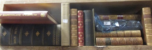 Lot 446 - Bindings and literature including 19th century....