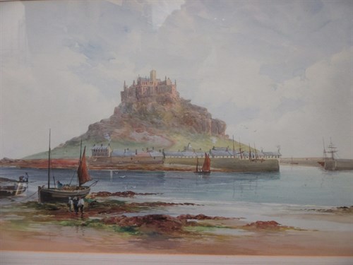 Lot 307 - J. Curen (British, 19th century) 'St Michaels...