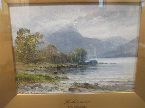 Lot 298 - Emil Axel Krause (1871-1945), A pair of Lake...
