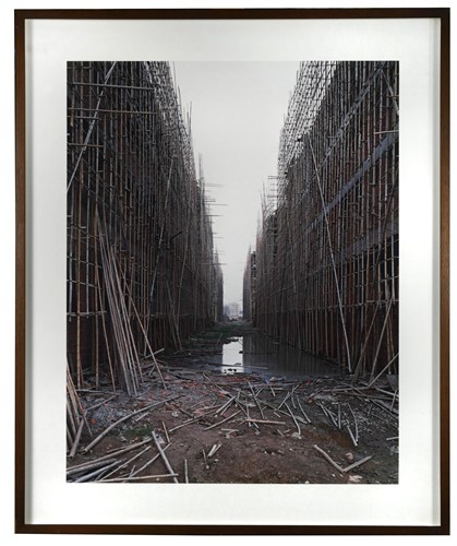 Lot 171 - Edward Burtynsky, (Canadian, born 1955), Urban Renewal #1, Factory Construction, Outside Shenzen, Guangdong Province, China, 2004