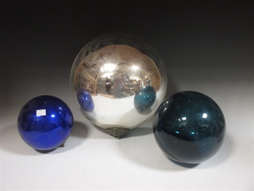 Lot 46 - Three witches balls