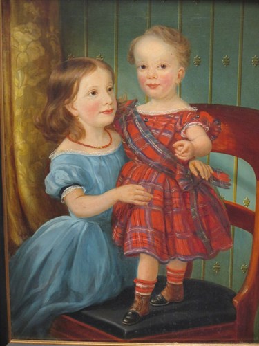 Lot 280 - Scottish school 19th century - A young girl in...