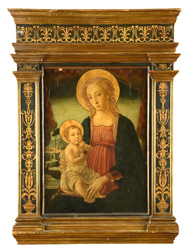 Lot 106 - Master of San Miniato  (active Florence, circa 1460-1480)