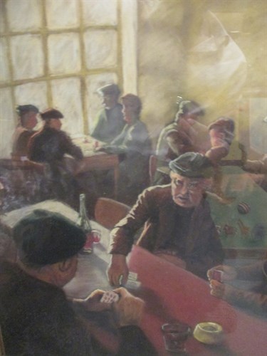 Lot 237 - Ian Mckenzie (British, 20th century) 'The Card...