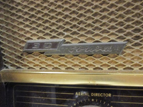 Lot 527 - A Grundig radio, model 3028 3D sound, c1950