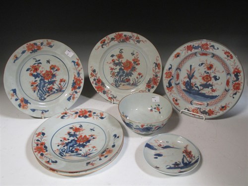 Lot 20 - A set of five late 18th century Chinese export...