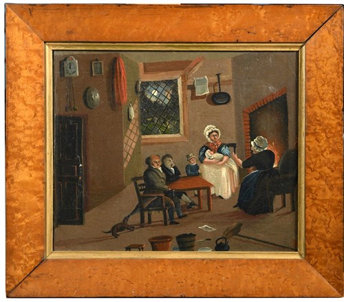 Lot 128 - English Provincial School, 19th century, A...