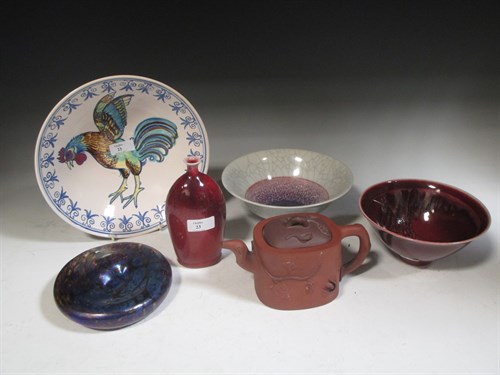 Lot 23 - David White, a small collection of studio...