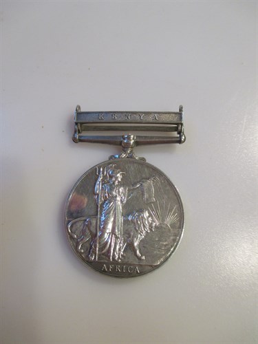 Lot 75 - A Queen Elizabeth II Africa medal with Kenya...
