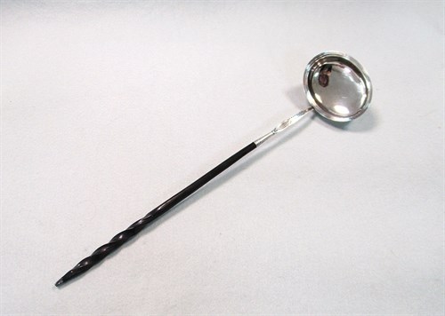 Lot 42 - A George III silver punch ladle by the Batemans