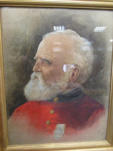 Lot 318 - H. Pilsbury, Study of a First World War...