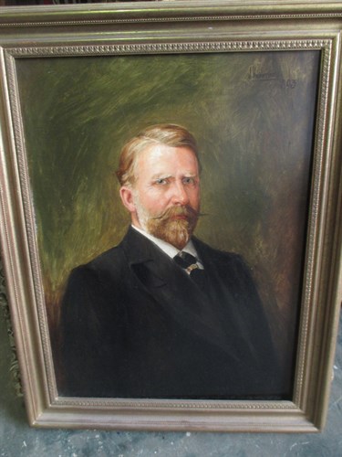 Lot 315 - J H Parish, head portrait of a bearded...