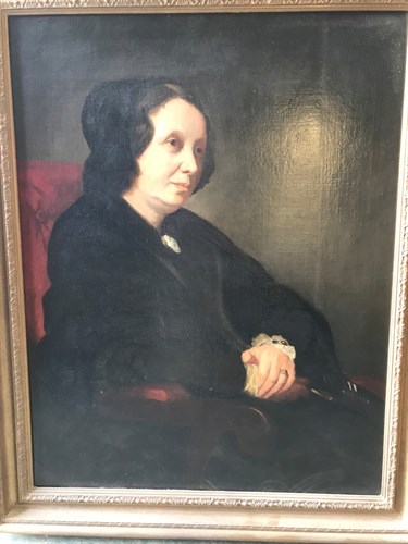 Lot 322 - English School 19th Century, Portrait of a...