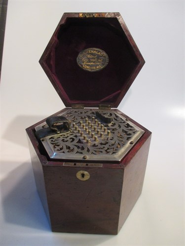 Lot 89 - A late 19th century Lachenal cased button...