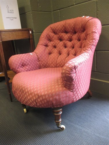 Lot 368 - A Victorian nursing chair, circa 1830