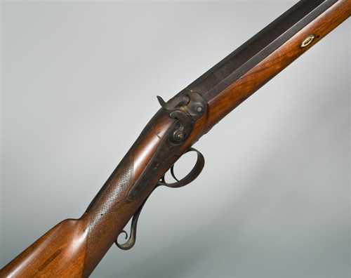 Lot 253 - A percussion fowling gun