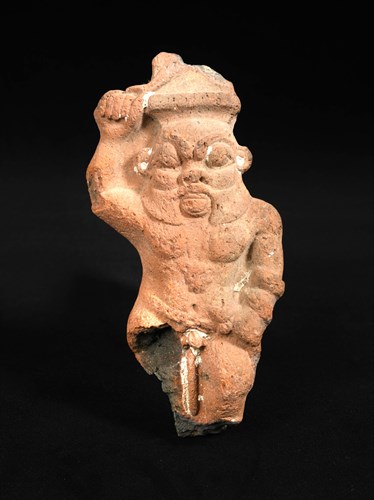 Lot 183 - An Egyptian terracotta figure of Bez