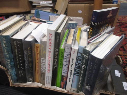 Lot 442 - Books on film, theatre and stage. Large...