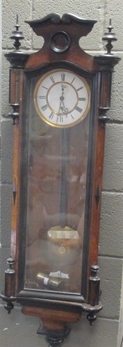 Lot 510 - An early 20th century walnut cased Vienna...
