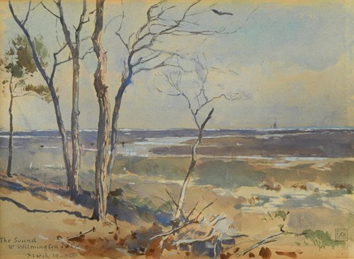 Lot 88 - Alfred William Parsons, RA, PRWS (British, 1847-1920)