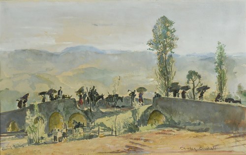 Lot 263 - Charles Ernest Cundall, RA, RWS (British, 1890-1971)