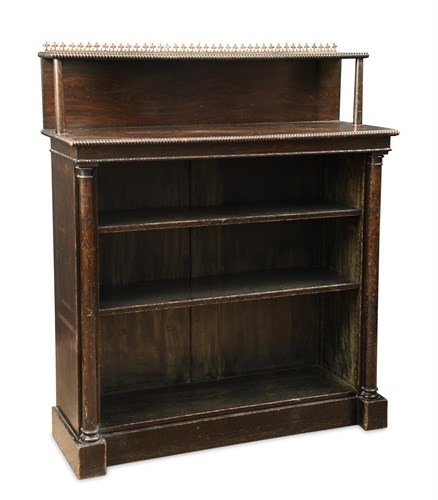 Lot 461 - A late Regency scumbled "rosewood" chiffonier