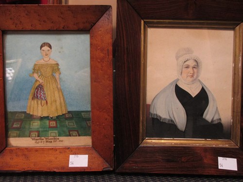 Lot 309 - English Primitive School, 19th century:...