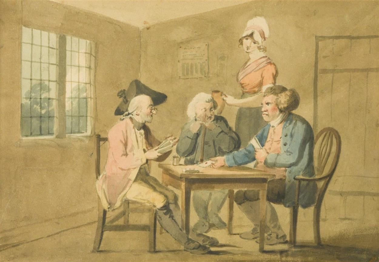 Ed Bird Lot 70 - Edward Bird, RA (British, 1772–1819)