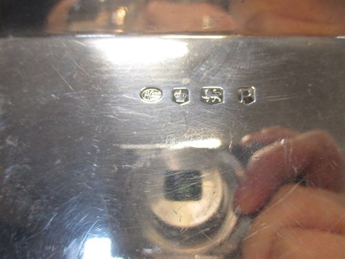 Lot 242 - An octagonal silver salver, Essex Hunt 1959...