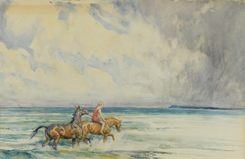 Lot 190 - Lionel Dalhousie Robertson Edwards, RI, RCA (British, 1878-1966)