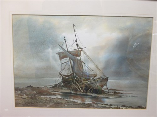 Lot 282 - Keith Burtonshaw (20th/21st century), wreck of...