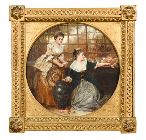 Lot 124 - Florence Marlowe  (British, fl. 1873-1888)