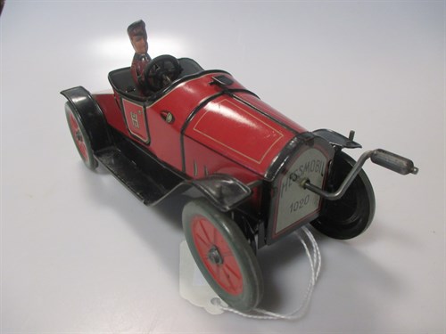 Lot 14 - Tinplate Hess Germany Hessmobil 1020 gyro...