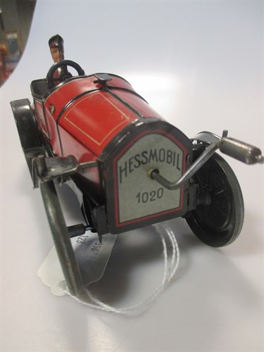 Lot 14 - Tinplate Hess Germany Hessmobil 1020 gyro...