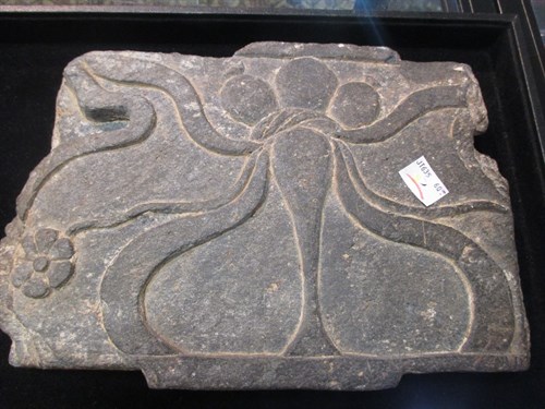Lot 282 - A Gandharan carved stone relief panel, 2nd-3rd century AD
