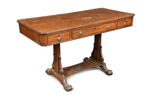 Lot 437 - A Regency mahogany sofa table