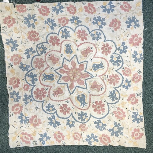 Lot 450 - An 18th century Turkish Ottoman embroidered Bohcha